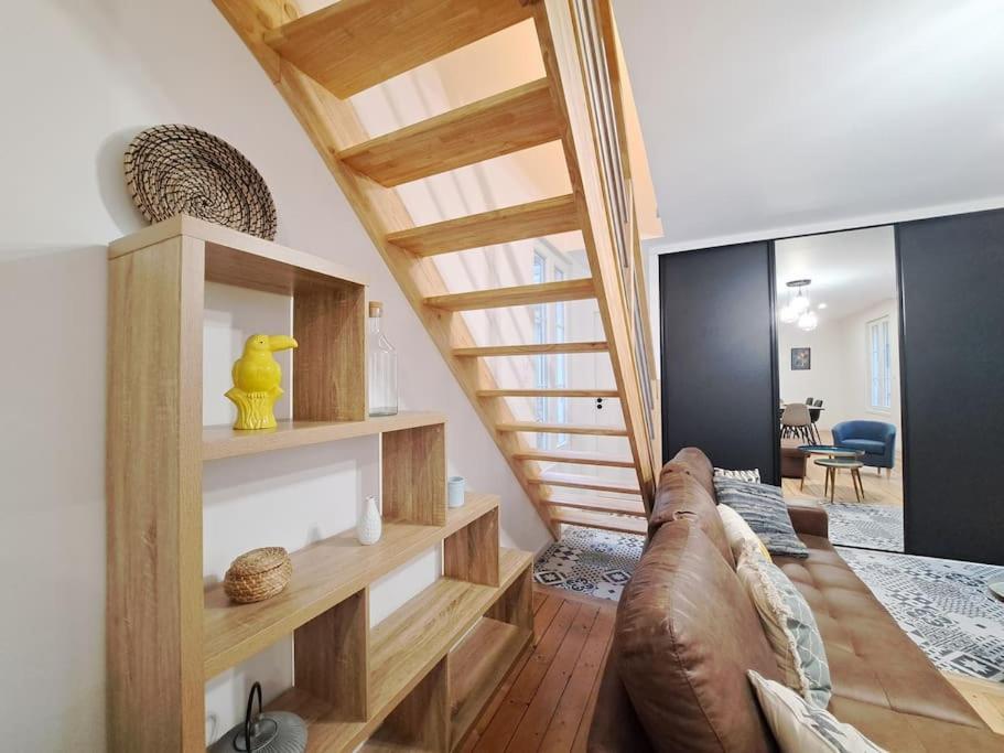 Апартаменты Antibes, Duplex Lumineux Реймс Экстерьер фото